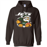 Grumpy Santa Claus Jets Football Team PINGPONG