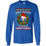 Merry Fookin Christmas Conor Mcgregor sweater PINGPONG