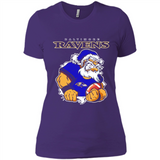 Grumpy Santa Claus Baltimore Ravens Football Team PINGPONG