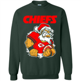 Grumpy Santa Claus Kansas City Chiefs Football Team PINGPONG