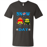 Snow Day Shirt For Carolina Hurricanes Vs Minion Fans pingpong