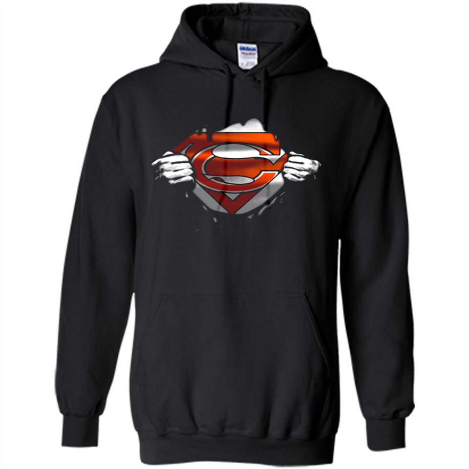 Chicago Bears And Superman Fans - Hoodie