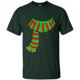 Snowman Scarf Costume T-shirt Christmas