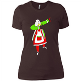 Funny Dabbing Mrs. Santa Claus Christmas Dab - Ladies' Boyfriend T-Shirt