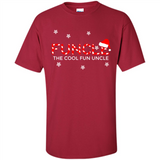 Mens Christmas Funcle The Cool Fun Uncle Definition Xmas - Shirt