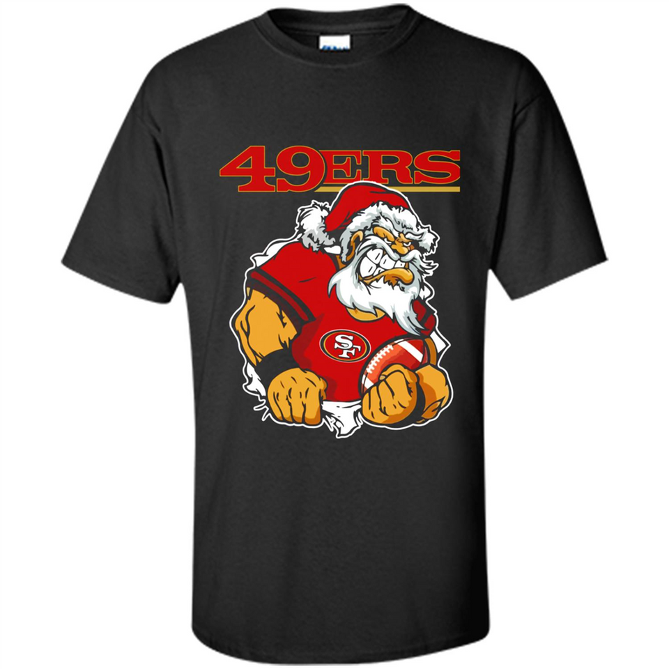 Grumpy Santa Claus San Francisco 49ers Football Team PINGPONG