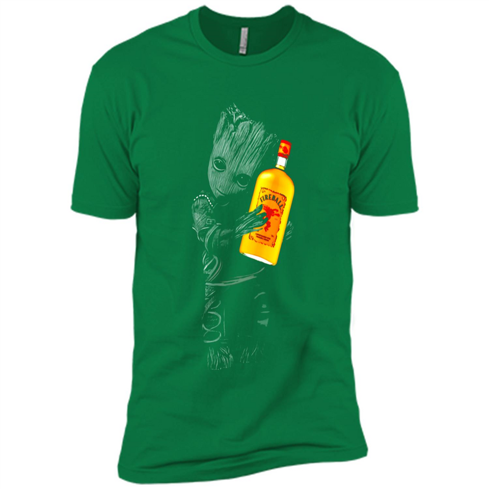 Groot hug Fireball Cinnamon Whisky PING PONG
