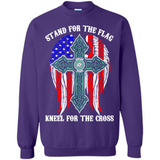 Dallas Stars - stand for the flag kneel for the cross