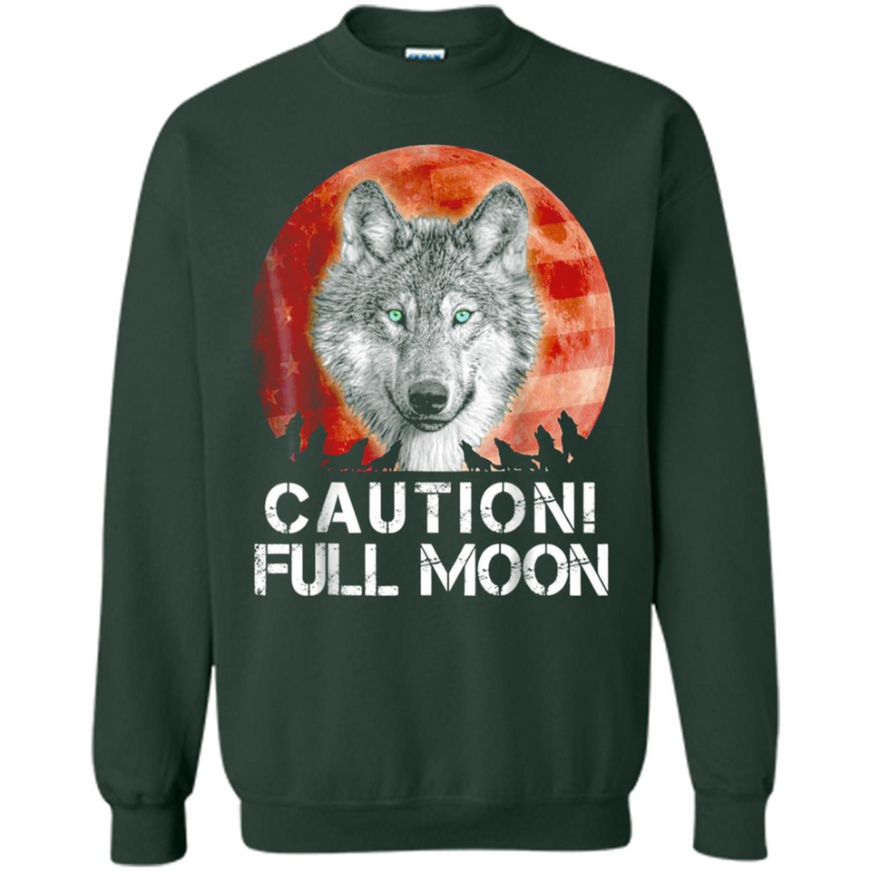 Caution Full Moon Werewolf