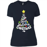 Joy Love Peace Believe Christmas Tree