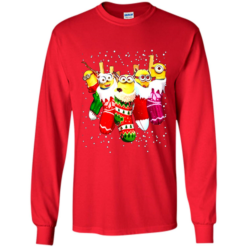 Minions Christmas Stockings Sweatshirt PINGPONG