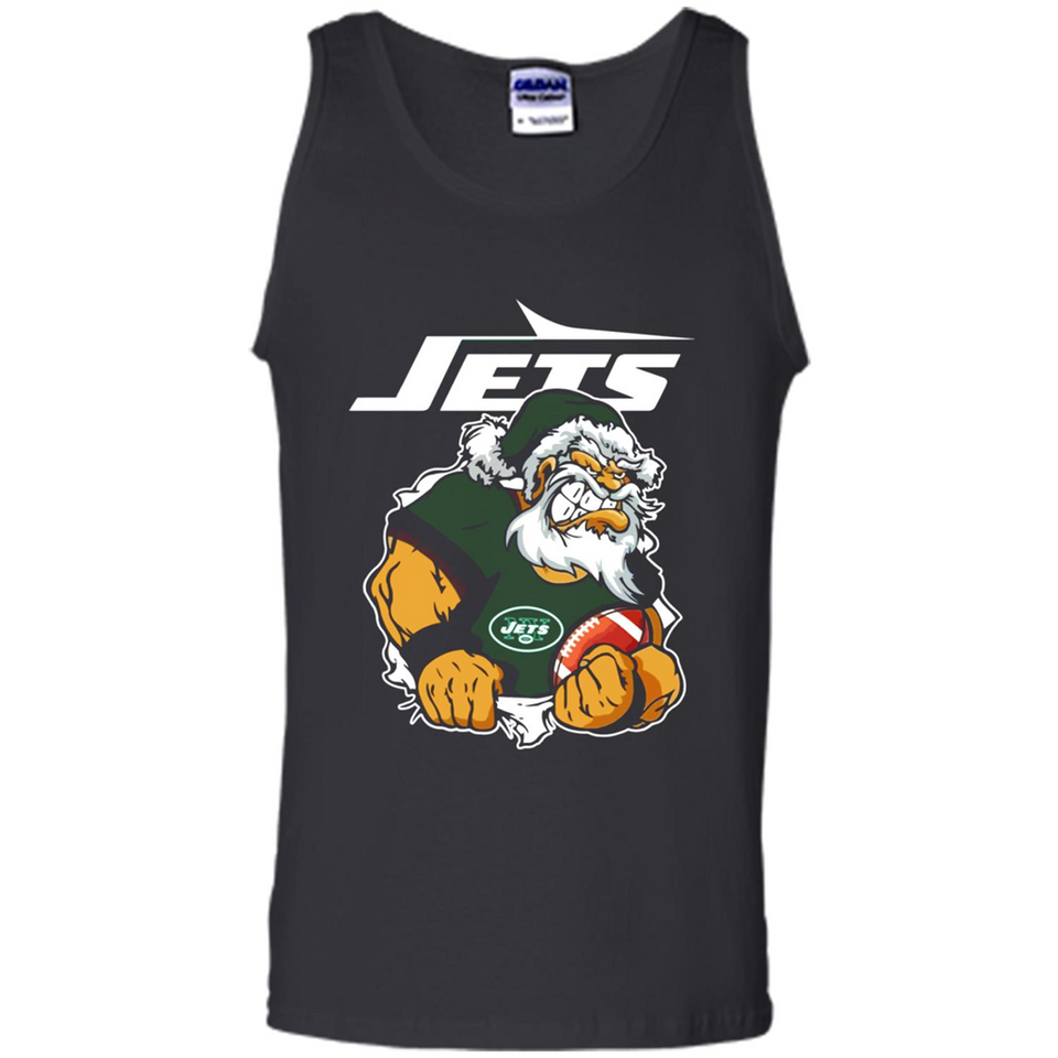 Grumpy Santa Claus Jets Football Team PINGPONG