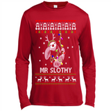 Mr Slothy Christma - Canvas Long Sleeve T-Shirt