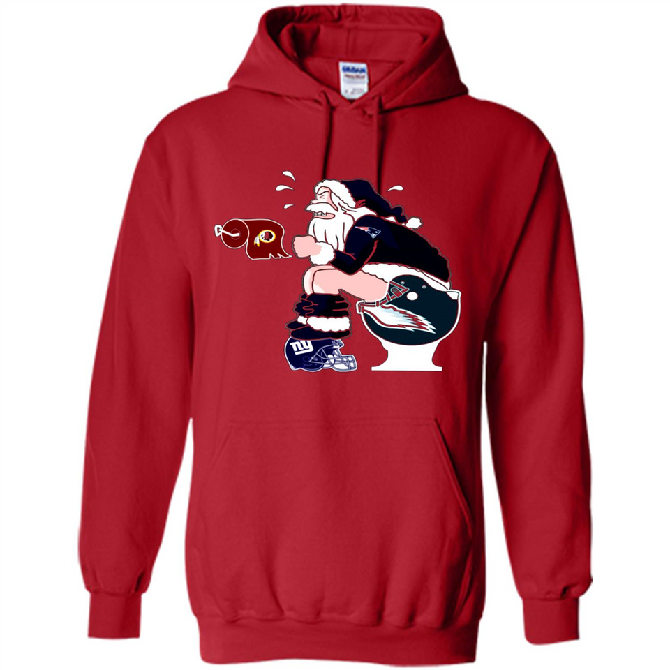 New England Patriots Toilet Santa Claus PINGPONG