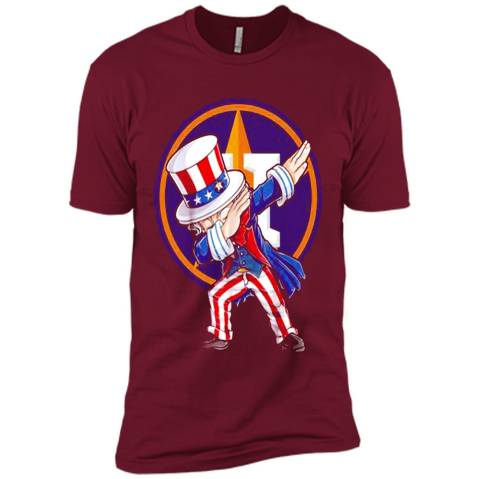 MLB HOUSTON ASTROS UNCLE SAM DABBING INDEPENDENCE DAY