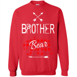 Brother Shirt Buffalo Plaid Family Camping Bear Tee - Sweatshirt