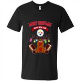 Pittsburgh Steelers NFL Reindeer Funny Merry Christmas And Happy New Year