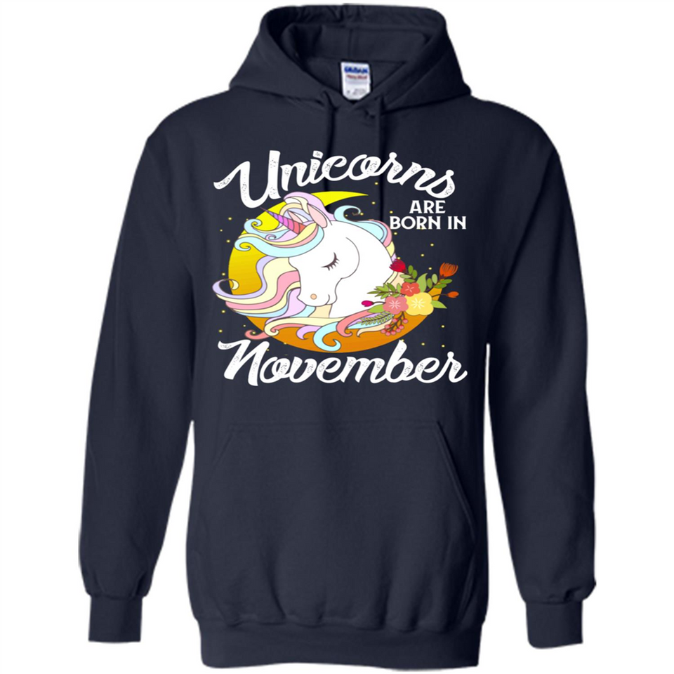 Unicorns Are Born In November Magical Rainbow