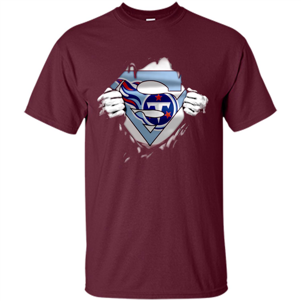 Tennessee Titans And Superman Fans - Shirt
