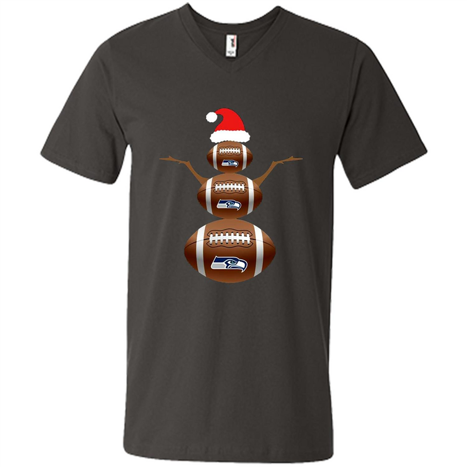 Seattle Seahawks NFL Dabbing Snowman Xmas