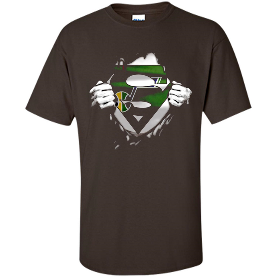 Utah Jazz And Superman Fans - Shirt