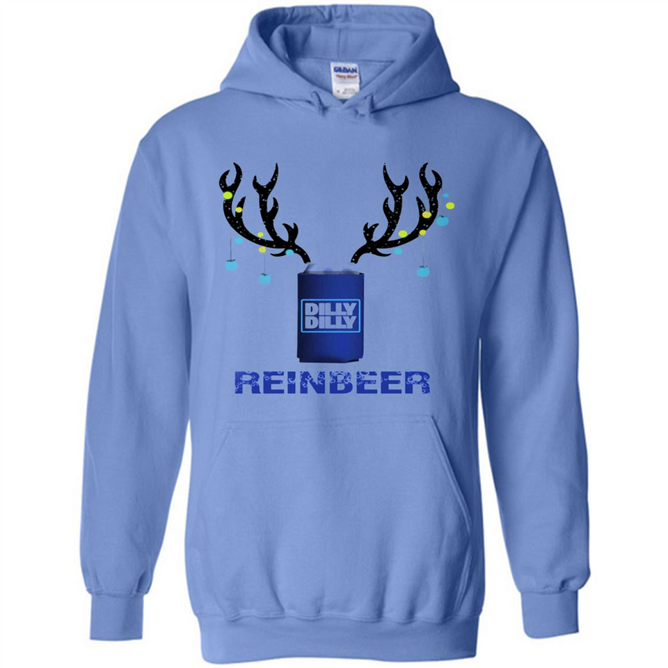 Dilly Dilly Reinbeer Funny Beer Reindeer Christmas Sporty - Hoodie