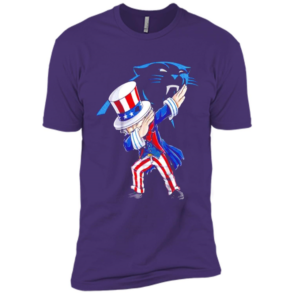 NFL CAROLINA PANTHERS UNCLE SAM DABBING INDEPENDENCE DAY