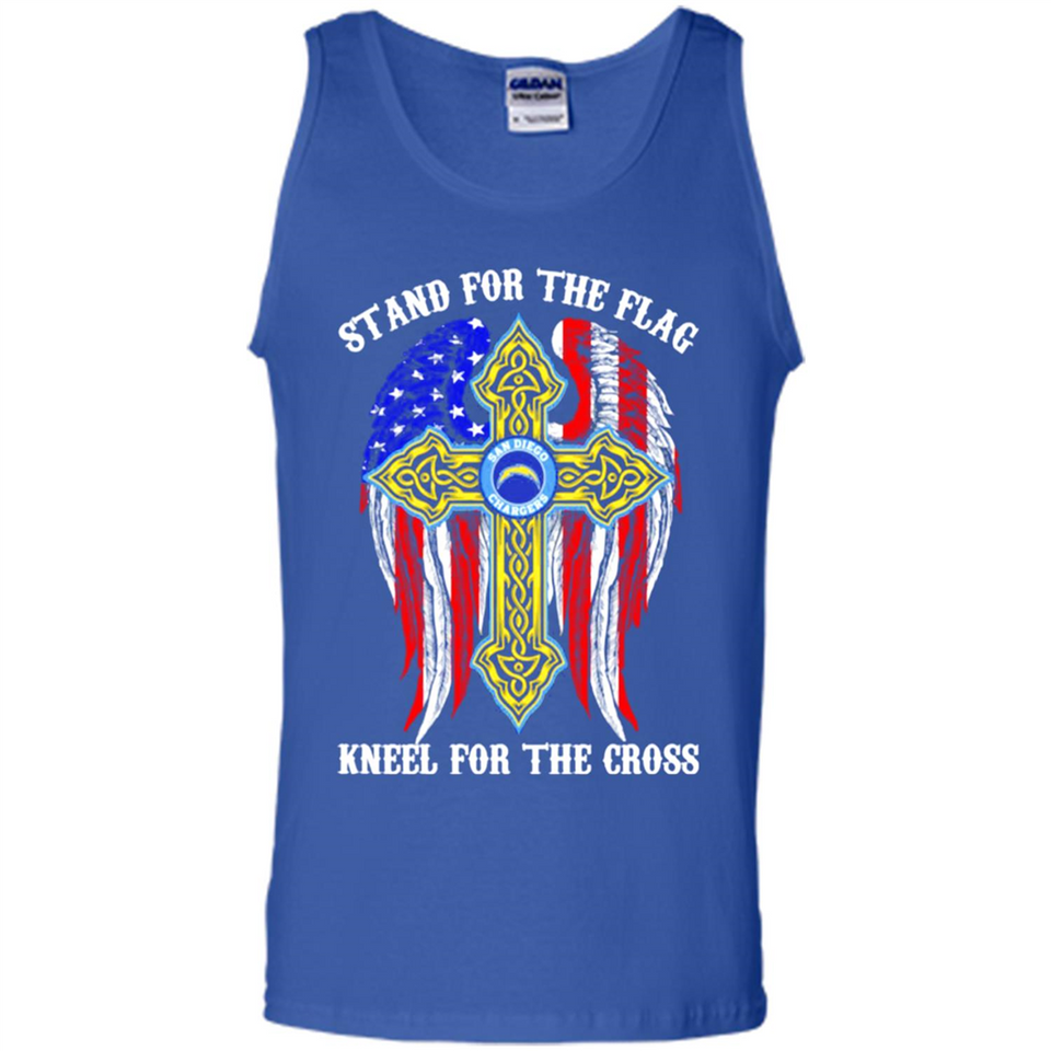 Chargers - stand for the flag kneel for the cross