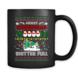 Merry Christmas Shitter Full Christmas Tree Snowman PING PONG