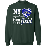 Baltimore Ravens Football My Heart is on that Field - Sweatshirt