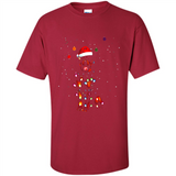 Rottweiler Santa Lights Christmas Dog Xmas Sweatshirt - Shirt