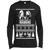 Puro Pinche Raiders Ugly Christmas Sweater - Canvas Long Sleeve T-Shirt