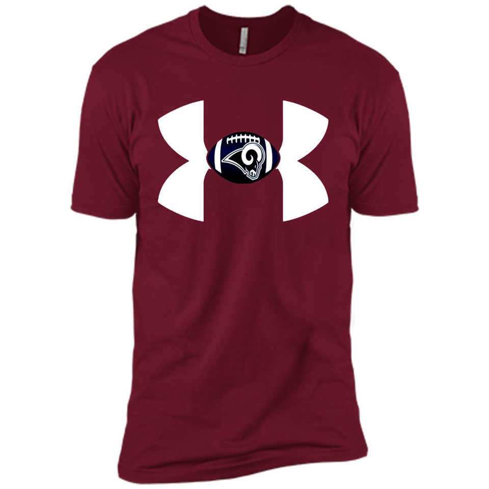 Los Angeles Rams Under Armour Logo - Premium Short Sleeve T-Shirt