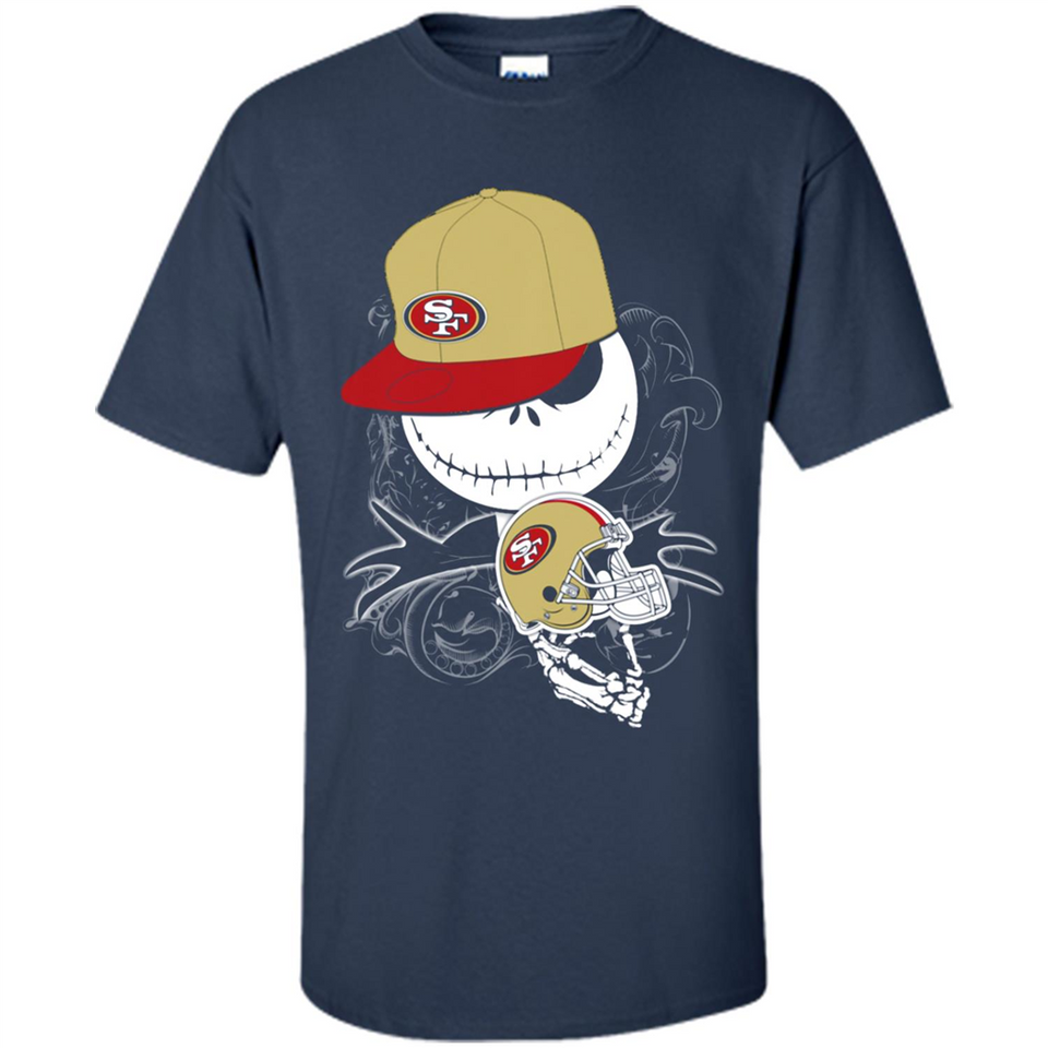 Jack Skellington The Nightmare Before Christmas-49ers Football - Shirt