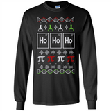 Scientific christmas ugly sweater - Long Sleeve T-Shirt
