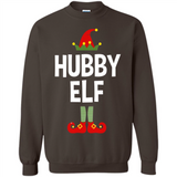 Hubby Elf Shirt - Family Matching Christmas Pajamas - Sweatshirt