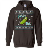 Rick and Morty Pickle Rick Ugly Christmas Sweater - Hoodie