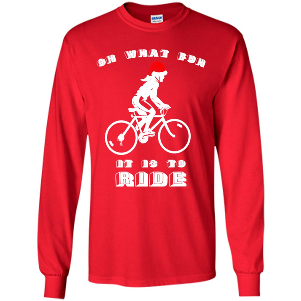 Christmas Cycling Shirt - Christmas Cycling
