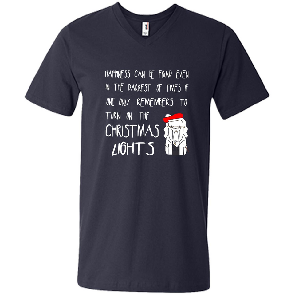 Christmas Ugly Sweater Christmas Lights - Men's V-Neck