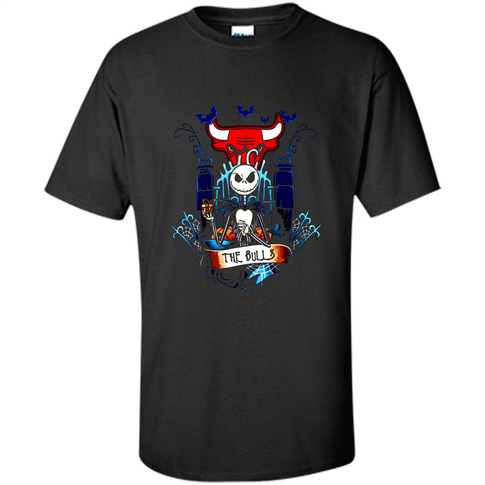 Chicago Bulls Halloween The Nightmare Before Christmas - Shirt