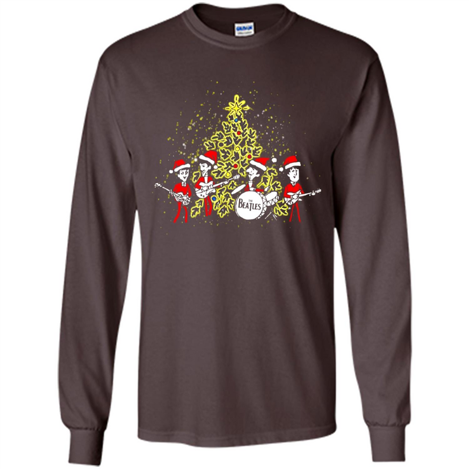 The Beatles chibi Christmas - Long Sleeve T-Shirt