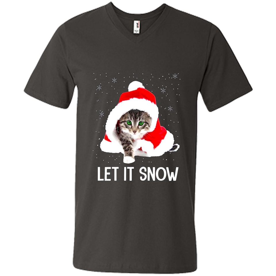 Let It Snow Cat Christmas sweater PINGPONG