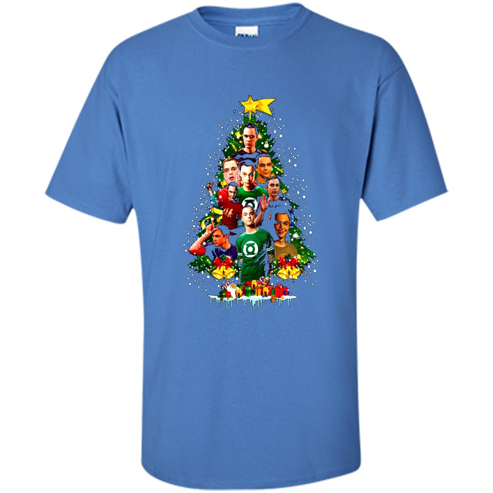 Sheldon Cooper Christmas tree sweater PINGPONG