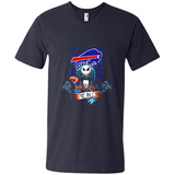 Buffalo Bills Halloween The Nightmare Before Christmas - Men's V-Neck