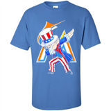 MLB MIAMI MARLINS UNCLE SAM DABBING INDEPENDENCE DAY