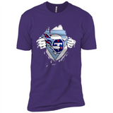 Tennessee Titans And Superman Fans - Premium Short Sleeve T-Shirt