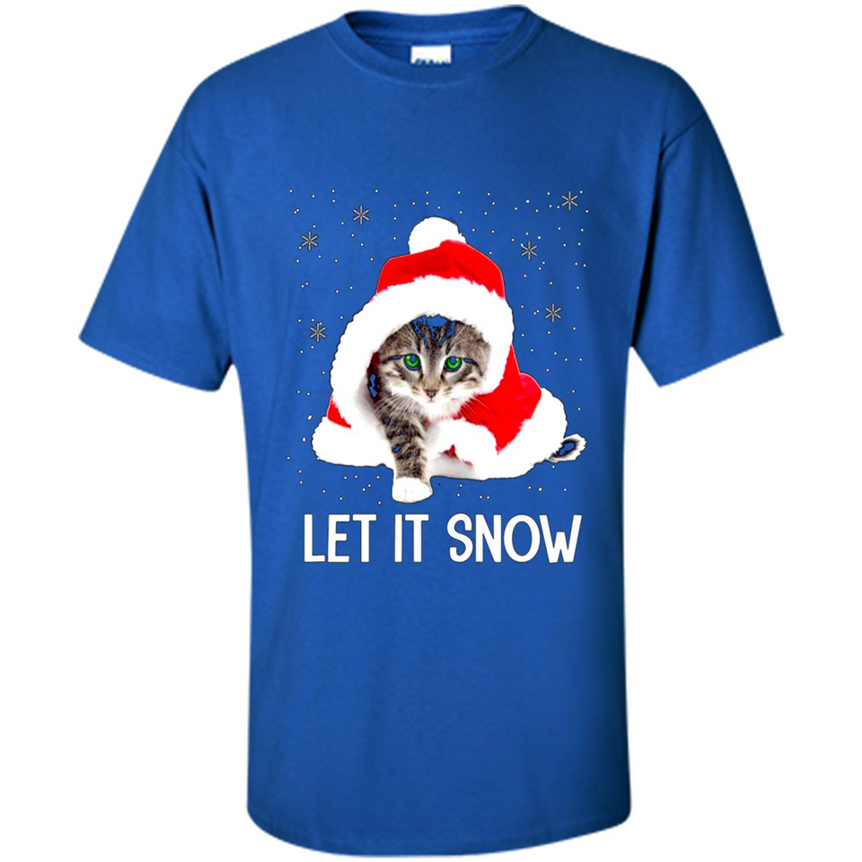 Let It Snow Cat Christmas sweater PINGPONG