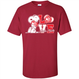 Snoopy loves NBA Atlanta Hawks - Shirt