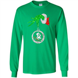 Amazing Florida State Seminoles Glitter Grinch Monogram Ornament Christmas Gift - Long Sleeve T-Shirt