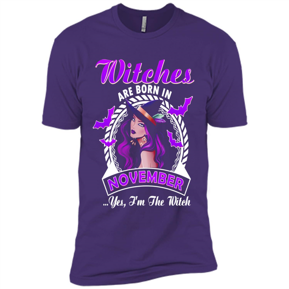 Witches Are Born In November Halloween